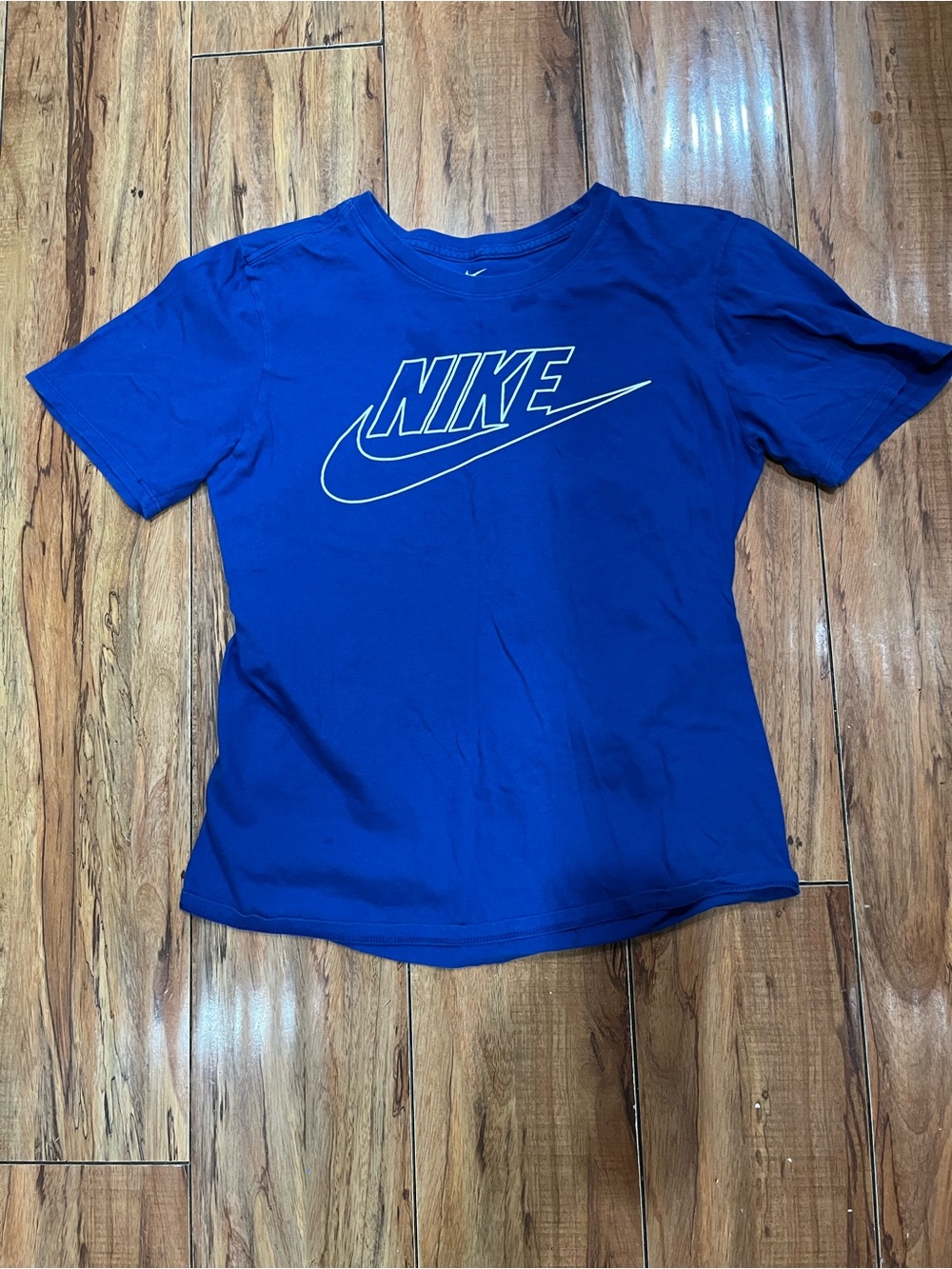 Nike Royal Blue Short-Sleeve Logo Tee